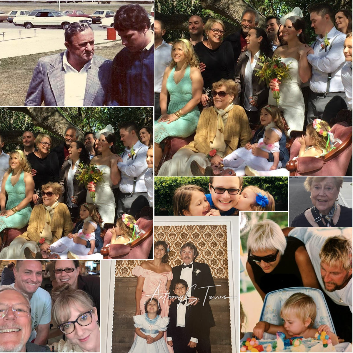Memorial portrait painting source images in Raleigh NC