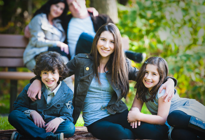 Family portrait session in Wake Forest and Raleigh NC