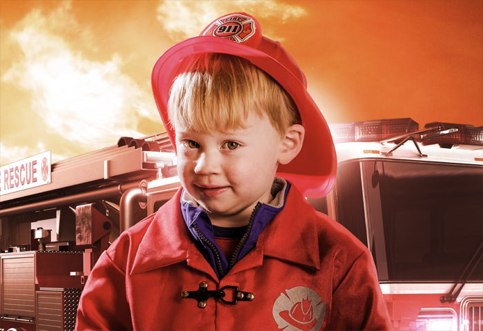 Custom storybook composite portrait, Wake Forest NC photographer